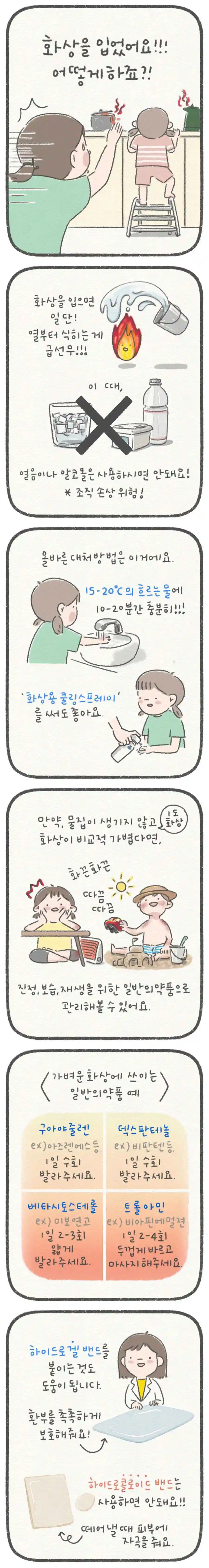 화상입었을때